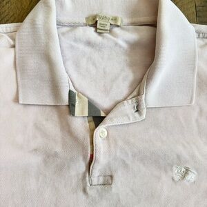 Burberry Pale Pink Polo Shirt